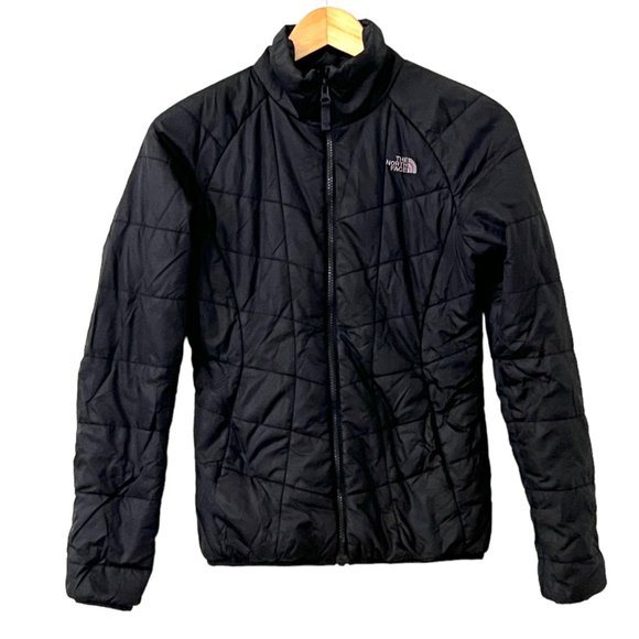 The North Face Jackets & Blazers - The North Face Women's Jacket Puffer Black Full Zip Size XS Embroidered